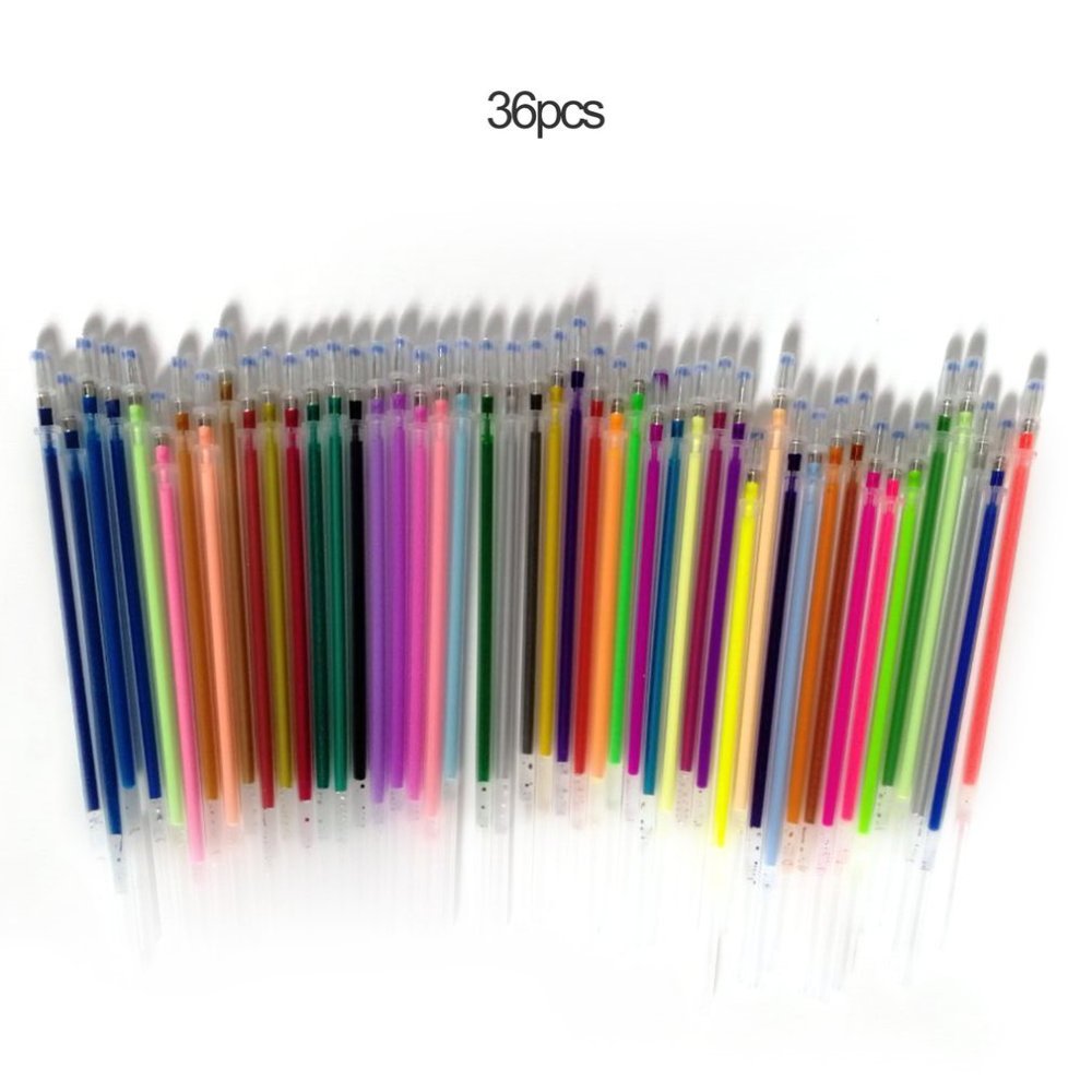 1.0mm Colorful Gel Pen Fluorescent Refills