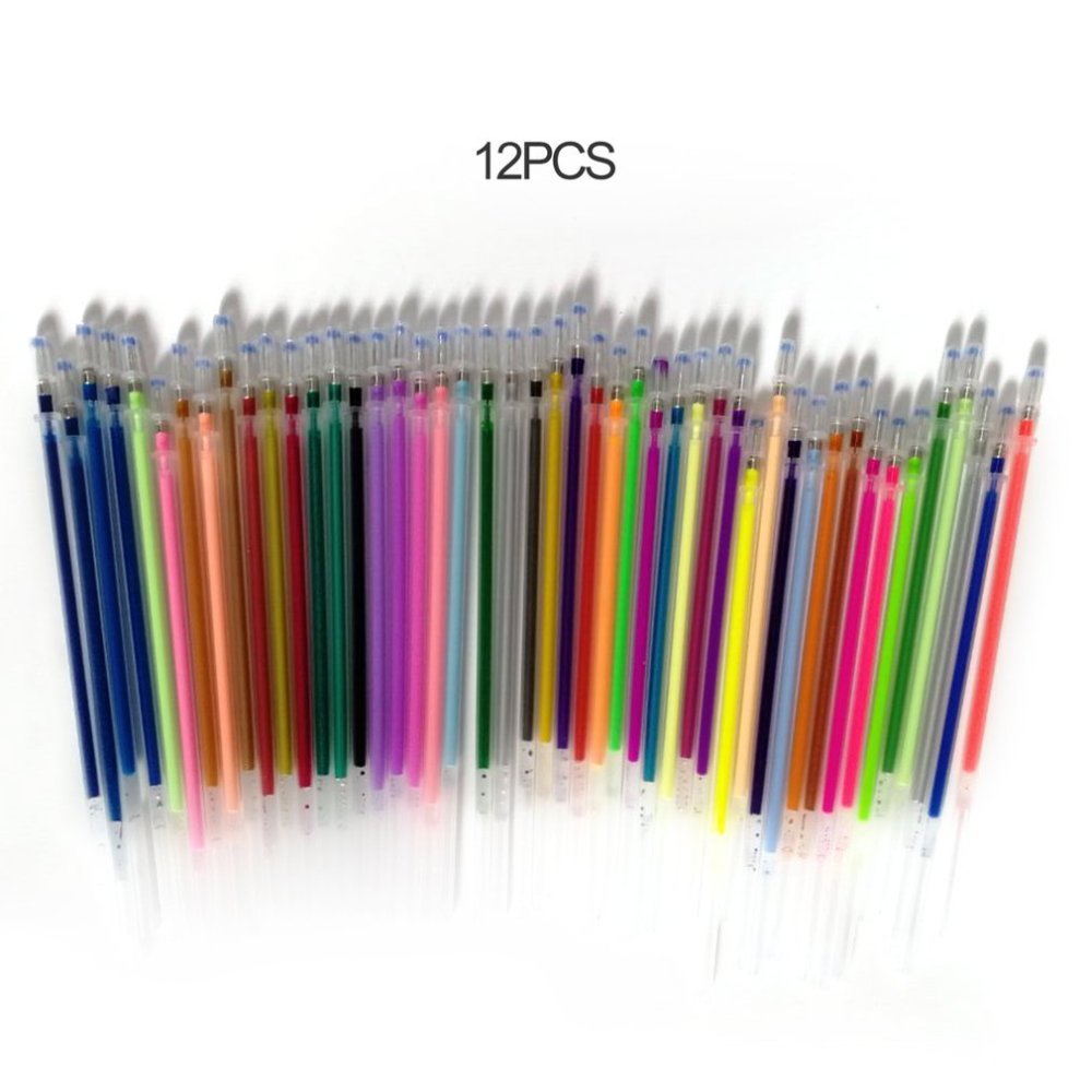 1.0mm Colorful Gel Pen Fluorescent Refills